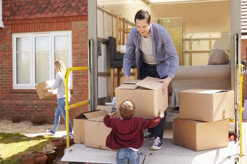 Movers helping with a local Paddington home move