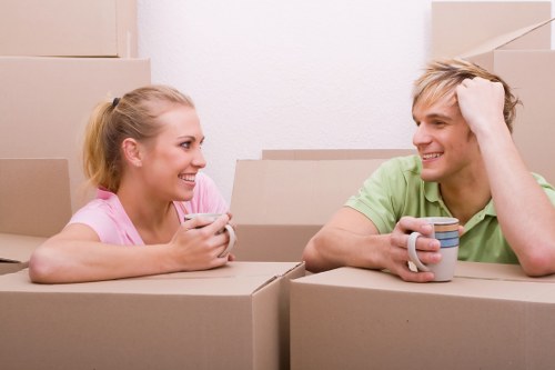Commercial moving team planning a business relocation in Paddington