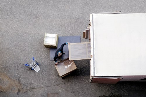 Waste and unwanted items prepared for lawful disposal