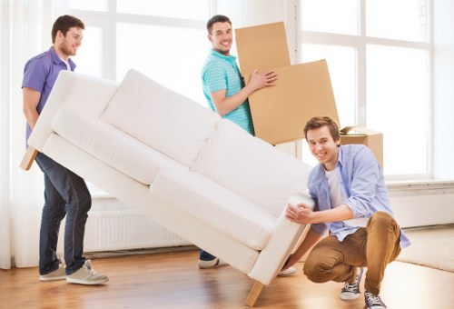 Residential removal service for a flat in Paddington