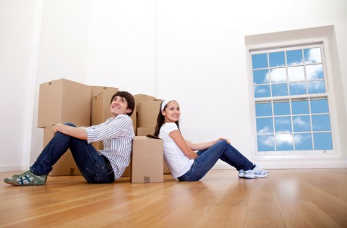 Packing and furniture handling during a local Paddington removal