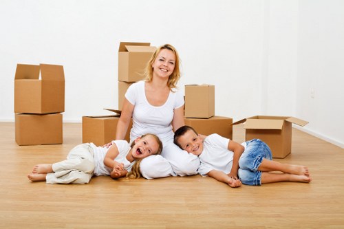 Commercial removal van service for a Paddington office move